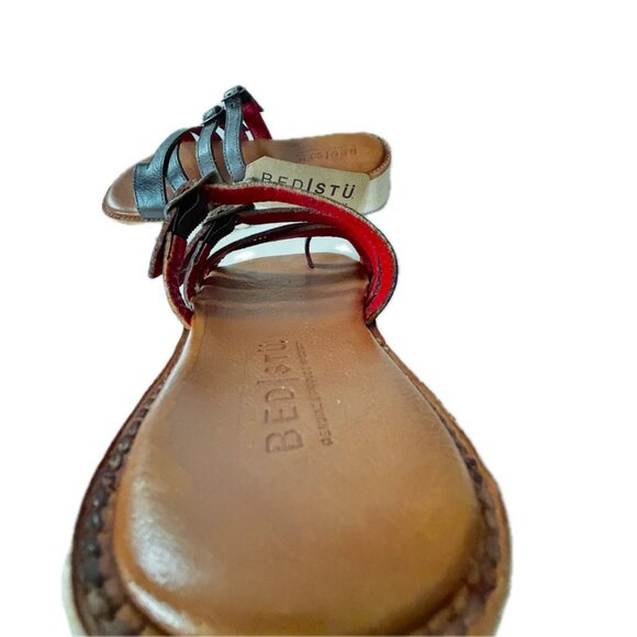 BedIStu Crawler Women's Size 7.5 Flat Cushioned Leather Sandals NWT $189 - Picture 11 of 12